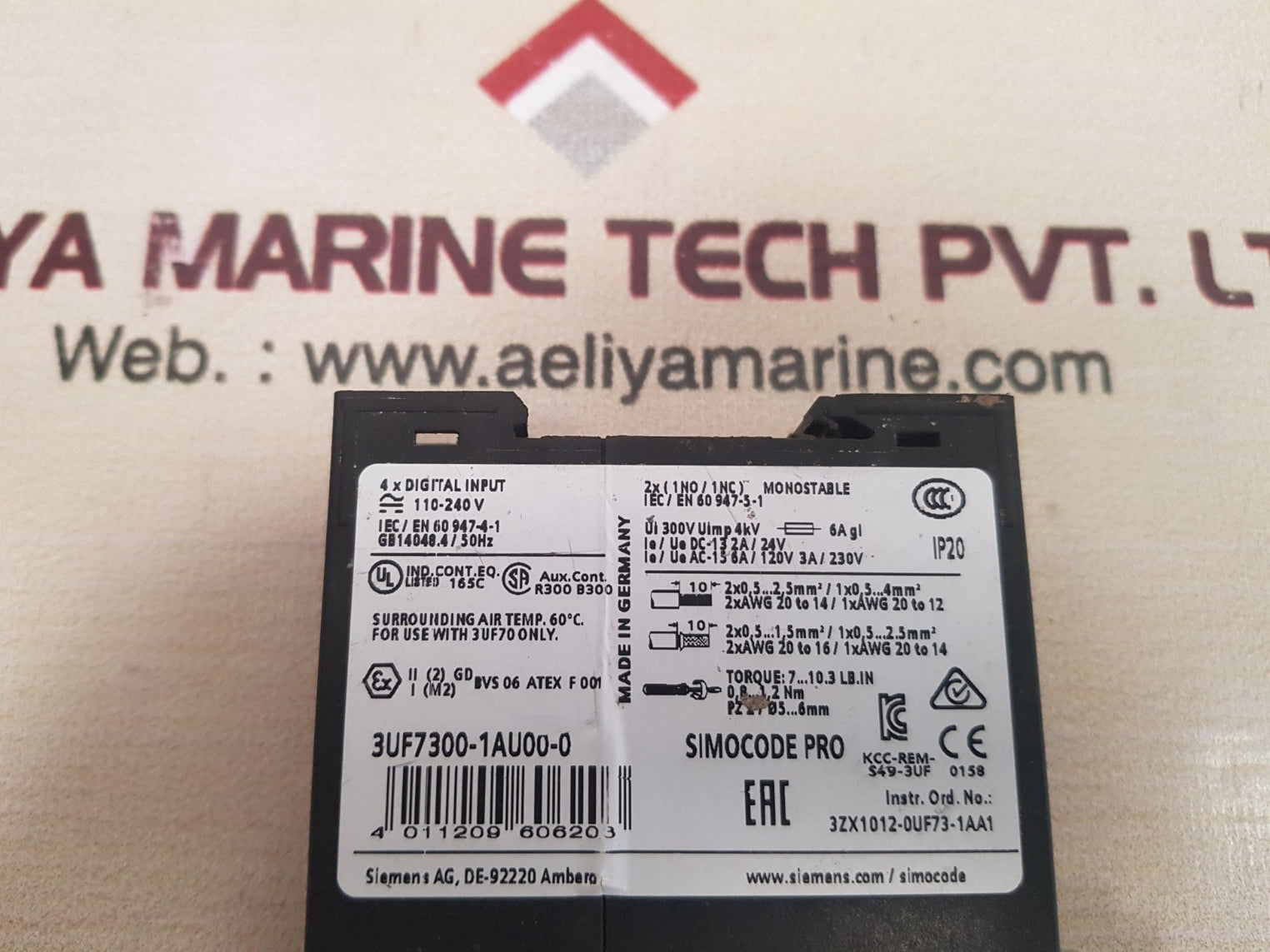 Siemens 3uf7300-1au00-0 digital module ip20