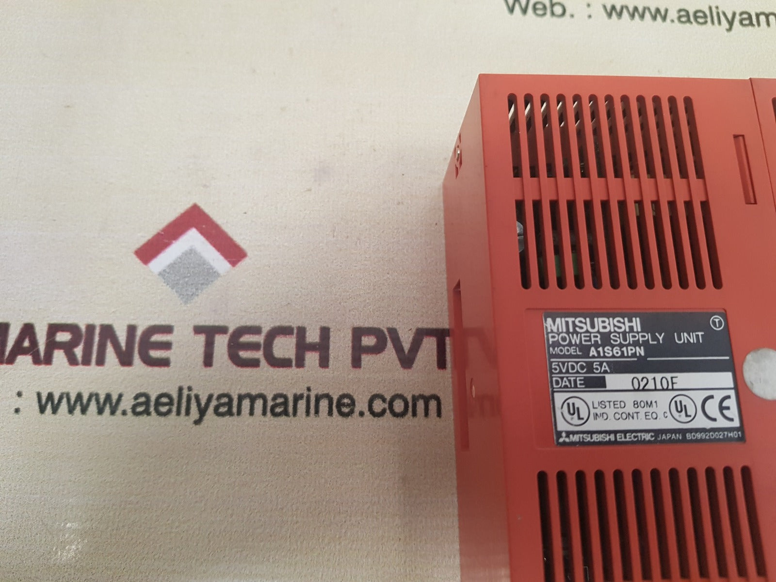 Mitsubishi melsec a1s61pn power supply unit 100-240vac 105va 50/60hz