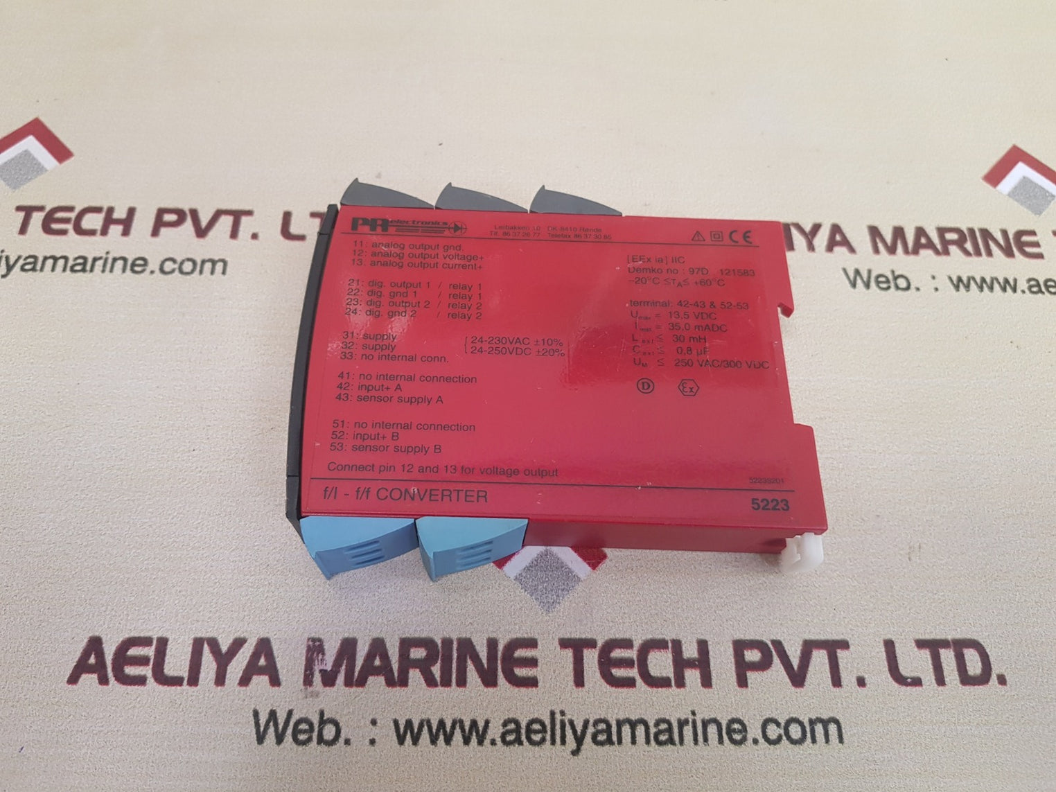 Pr 5223 programmable f/i-f/f converter 5223 b2