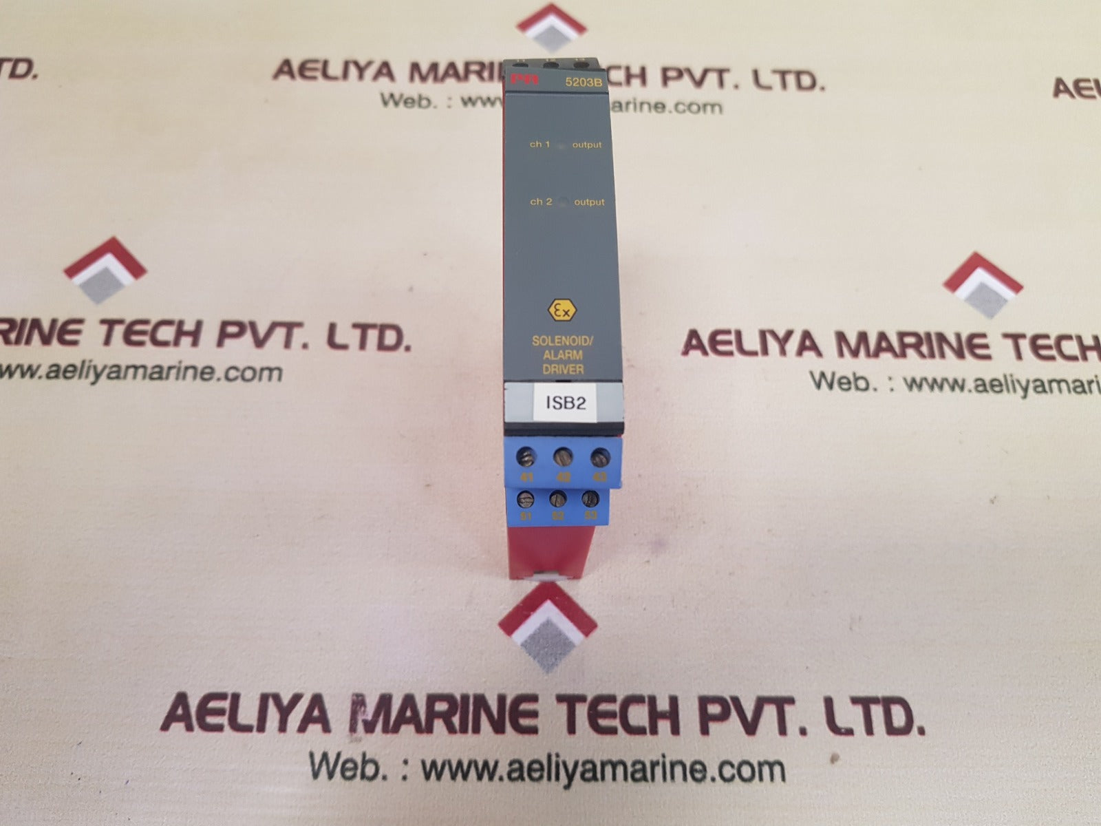 Pr 5203b ex solenoid/alarm driver