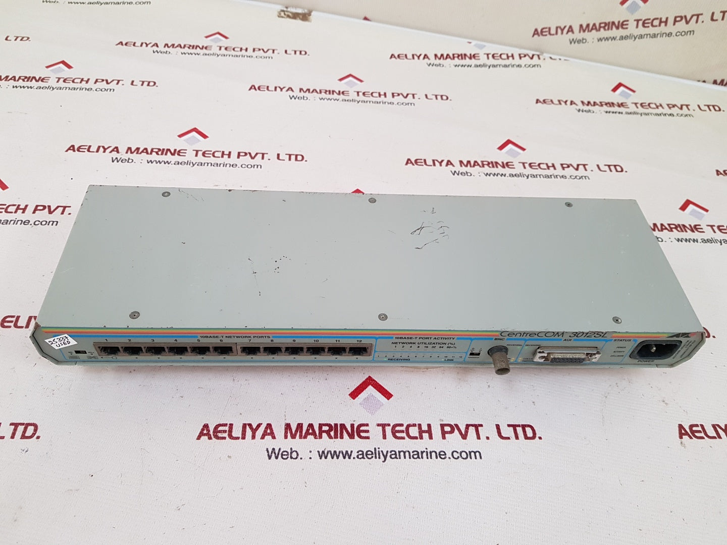 Allied telesyn centrecom 3012sl wired external ethernet network hub 