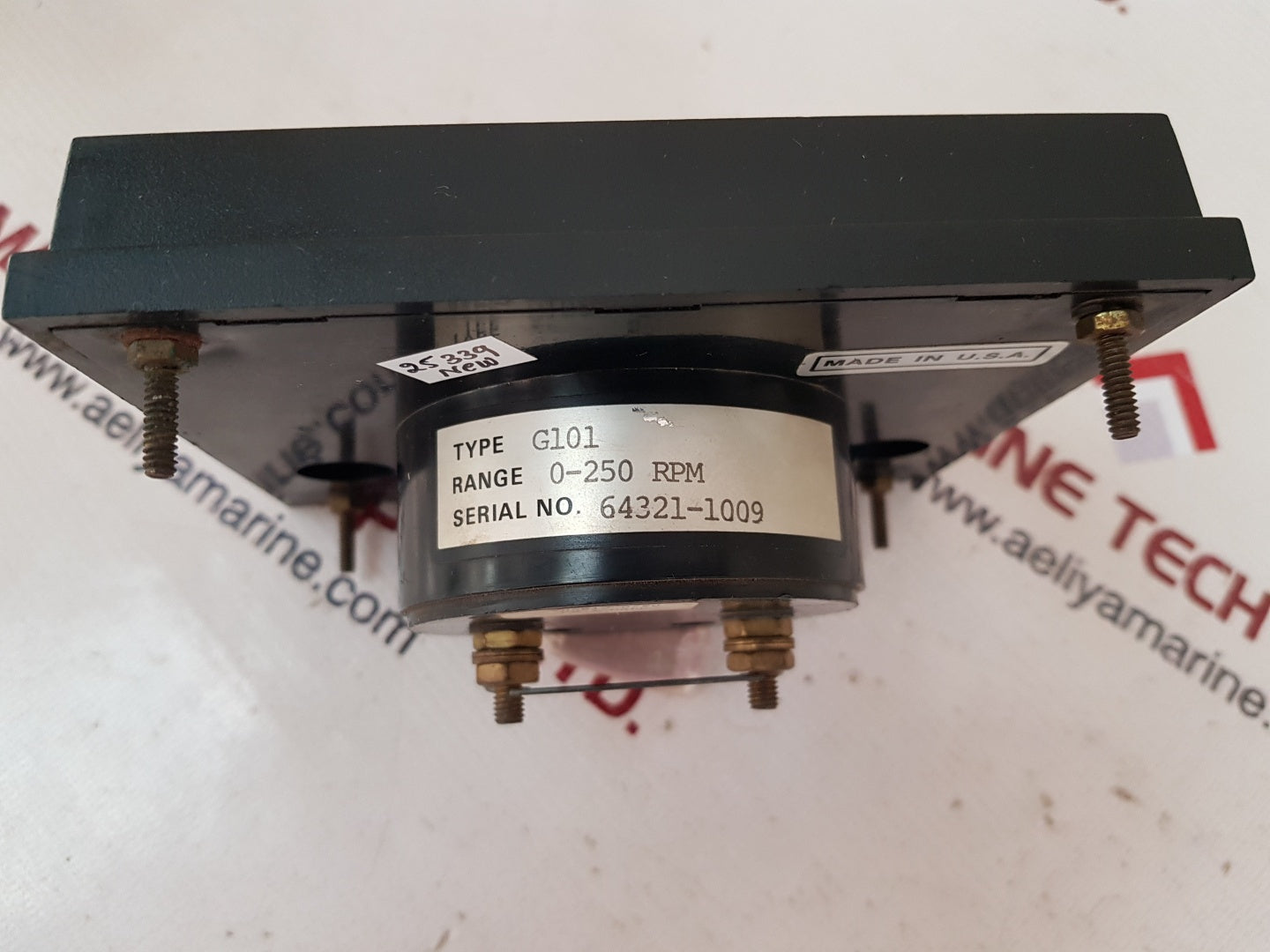 Dynalco g101 analog 0-250 rpm meter 
