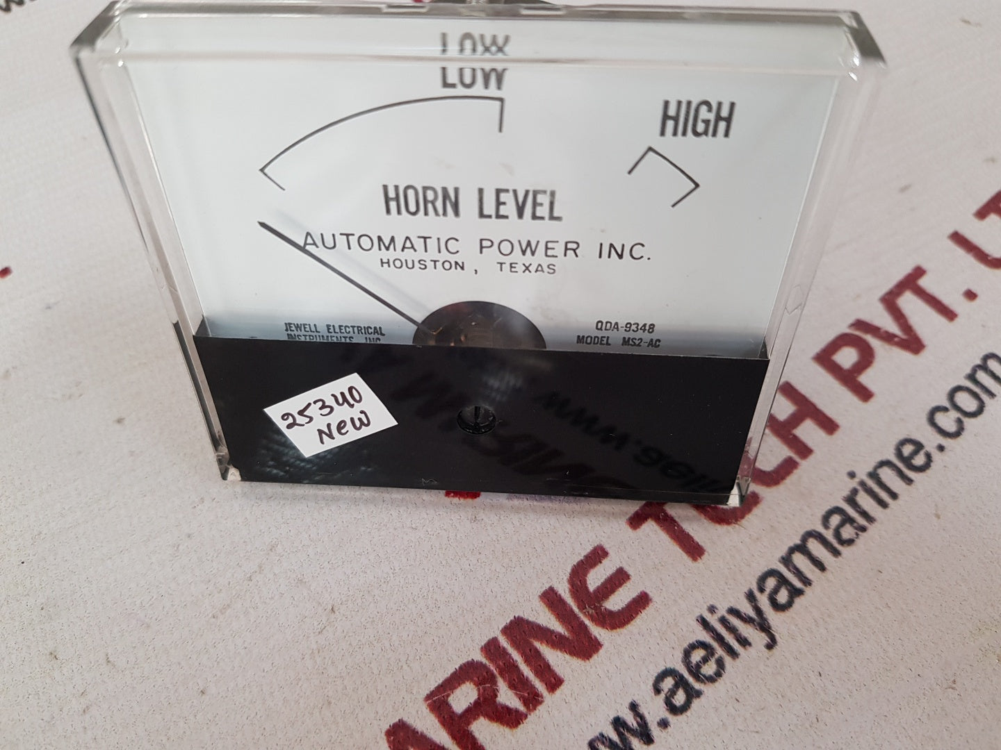 Jewell Ms2-ac Panel Meter