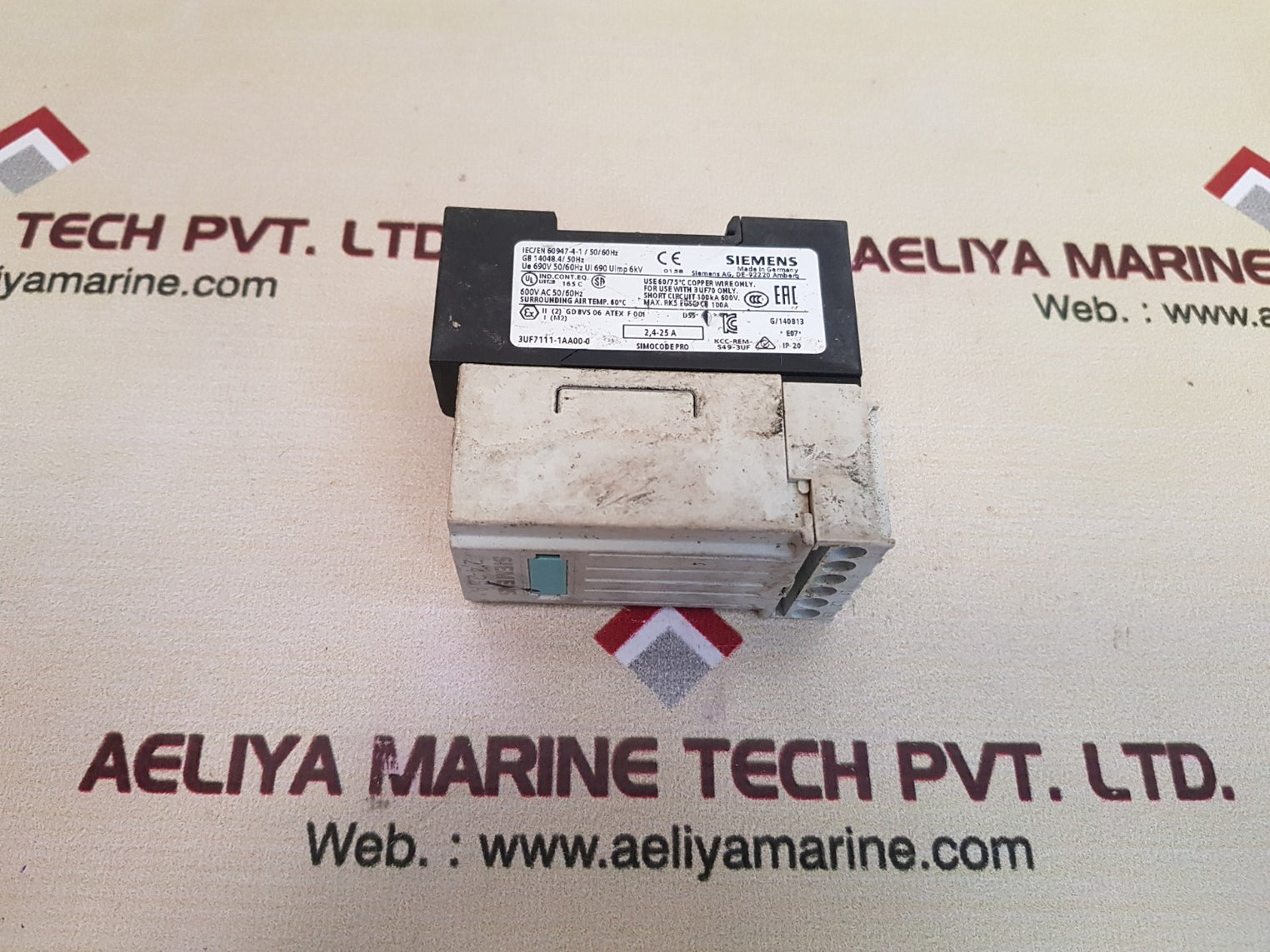 Siemens simocode pro 3uf7111-1aa00-0 measuring module