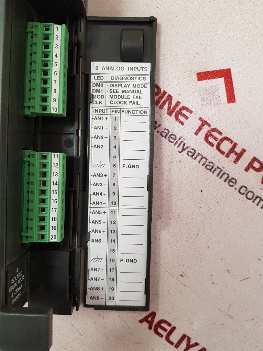 Motorola frn1421c 8-isolated analog inputs module 