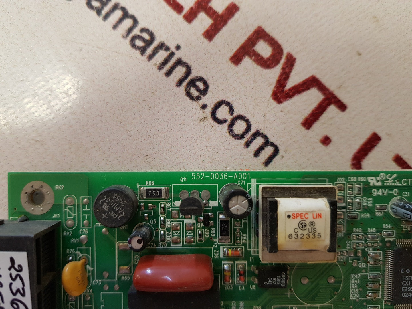 Dynalink dyn56pmi pcb card 552-0036-a001