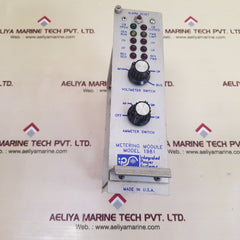 Integrated power systems 1981 metering module