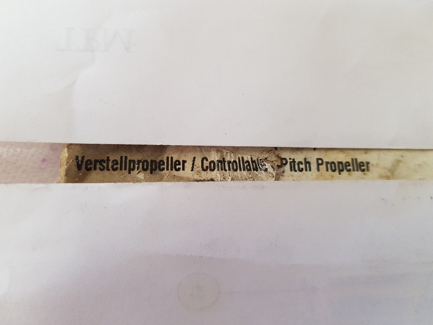 Verstellpropeller pitch propeller