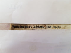 Verstellpropeller pitch propeller