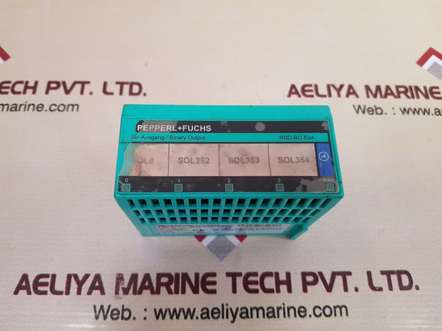 Pepperl+fuchs rsd-bo-ex4 binary output module 