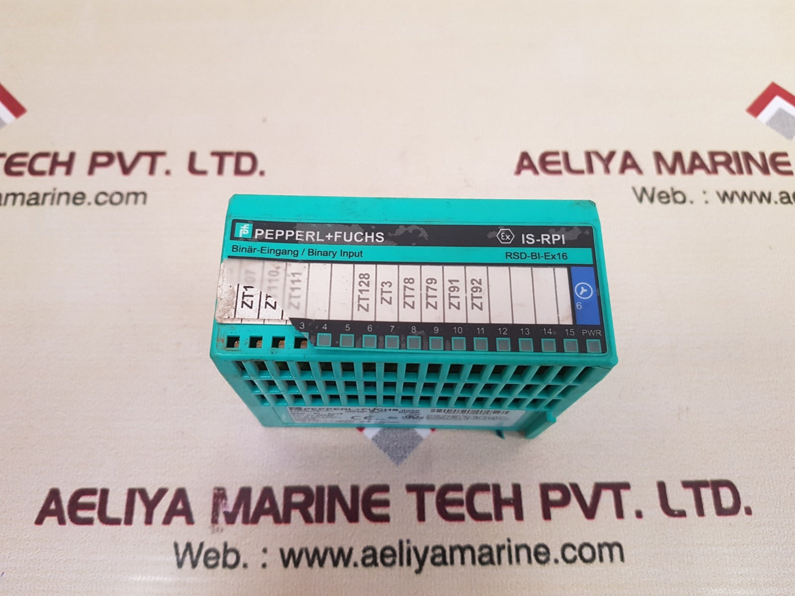 Pepperl+fuchs rsd-bi-ex16 isolated switch amplifier 