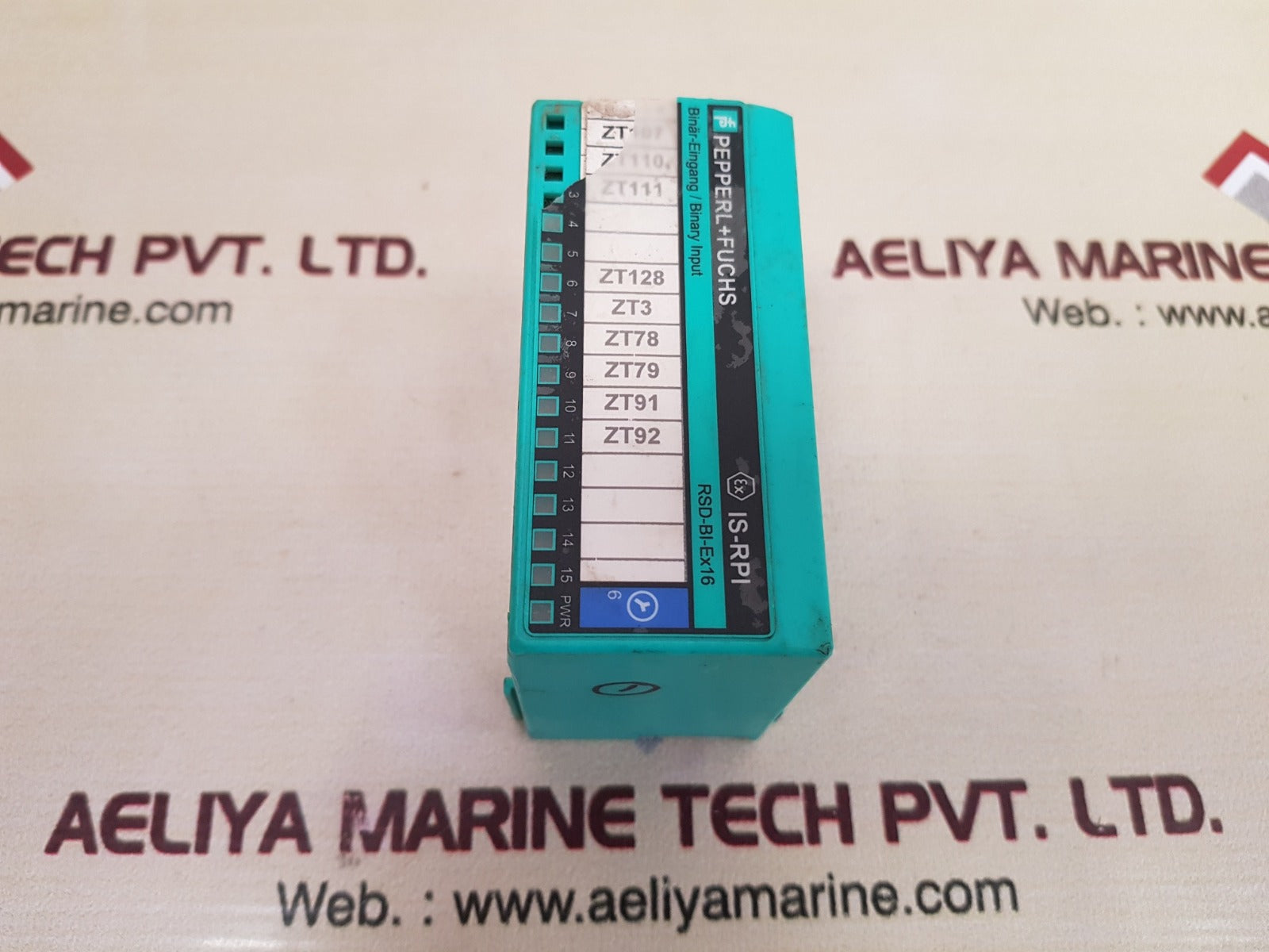 Pepperl+fuchs rsd-bi-ex16 isolated switch amplifier 