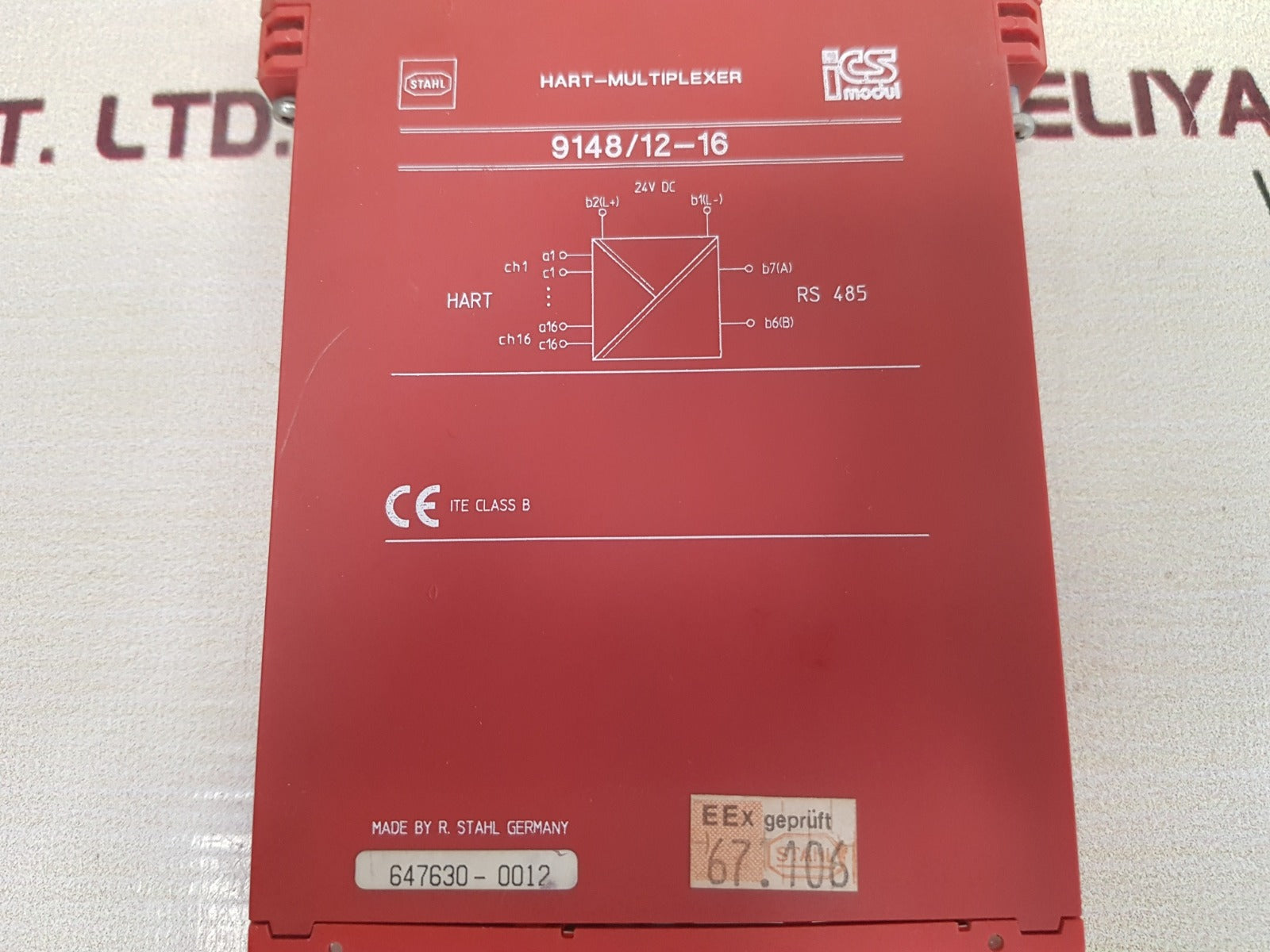 Stahl 9148/12-16 hart-multiplexer