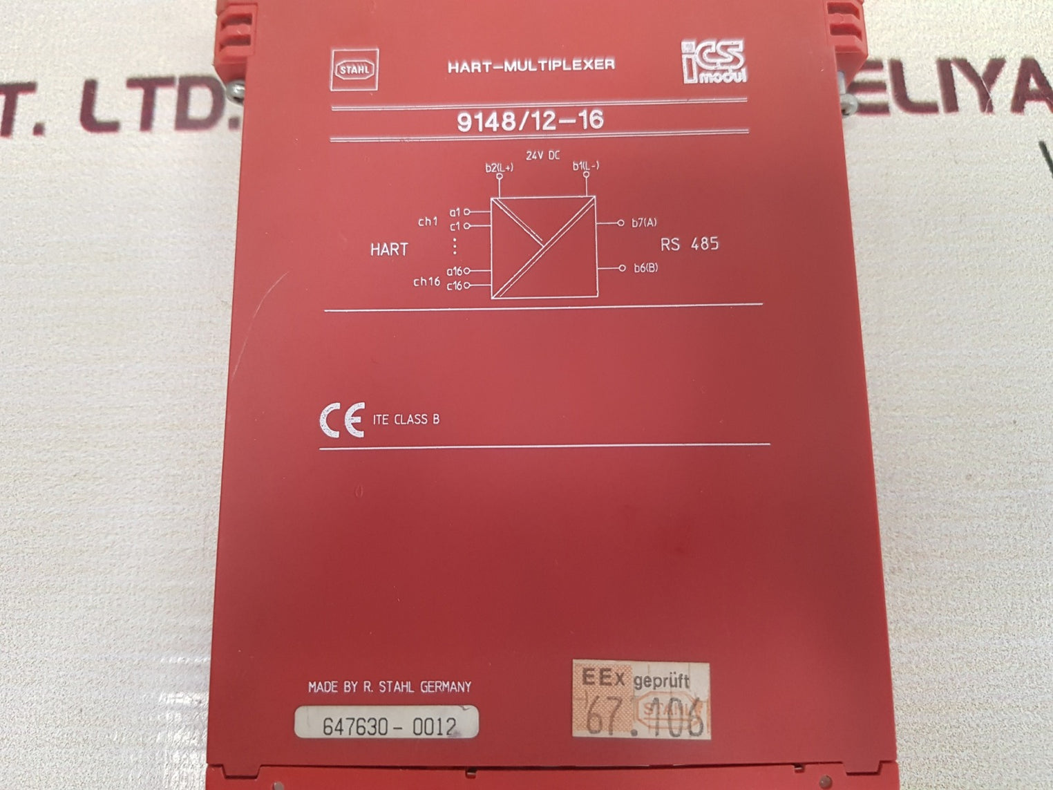 Stahl 9148/12-16 hart-multiplexer