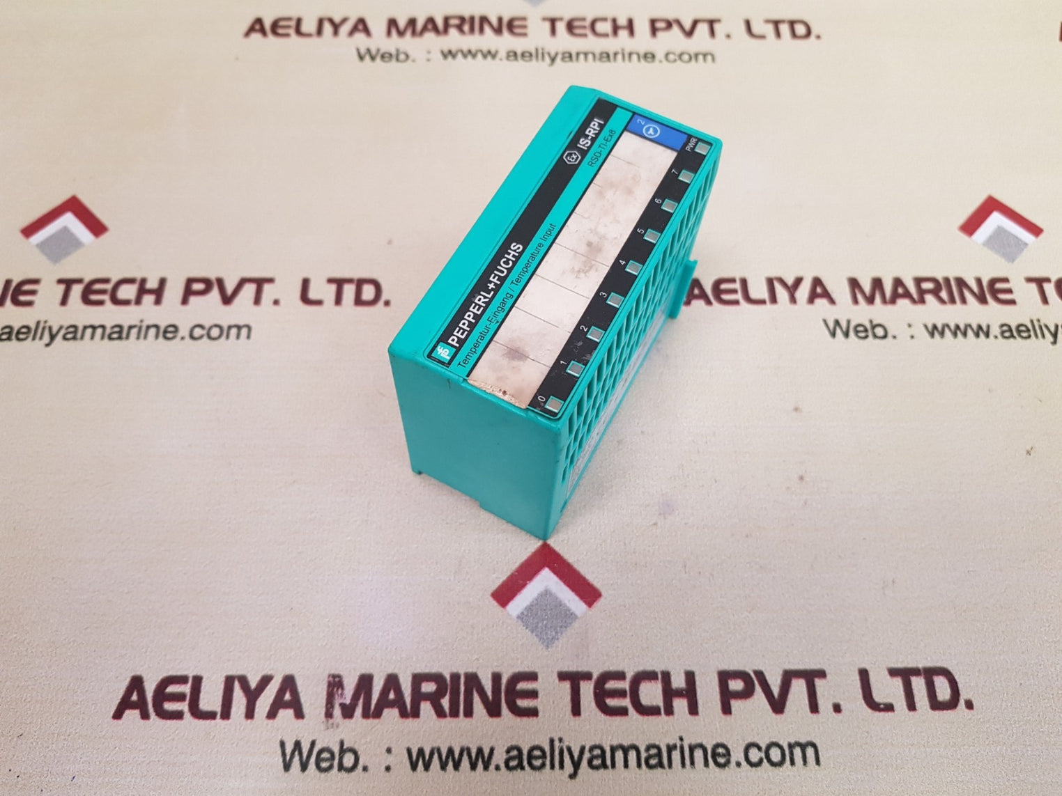 Pepperl+fuchs rsd-ti-ex8 temperature input module 