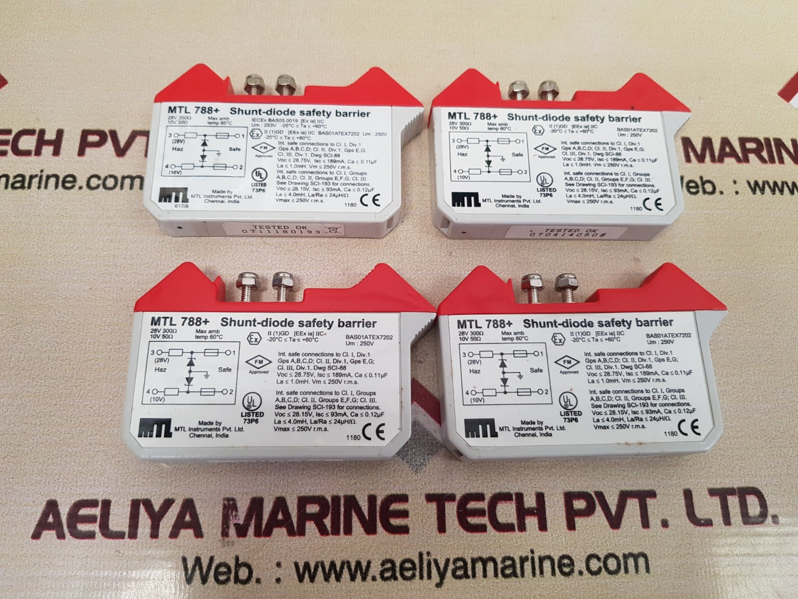 Mtl instruments mtl 788+ shunt-diode safety barrier