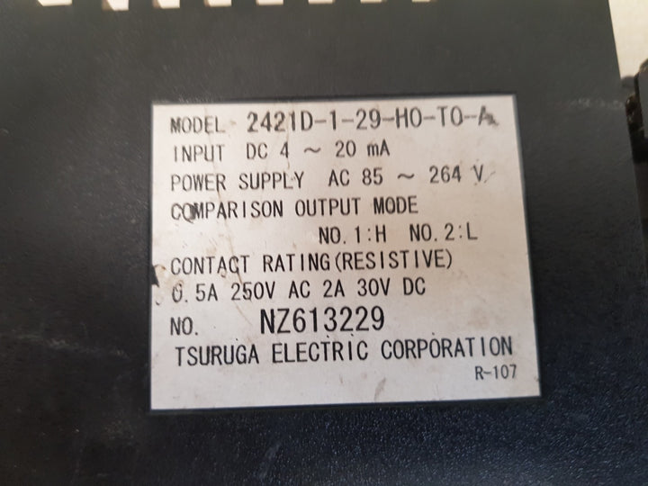 Tsuruga 2421d-1-29-h0-t0-a detect relay dc 4~20 ma