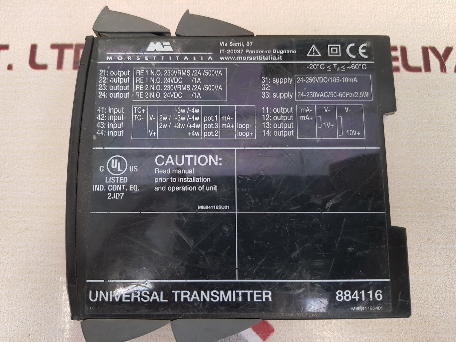 Automation direct 884116 universal transmitter