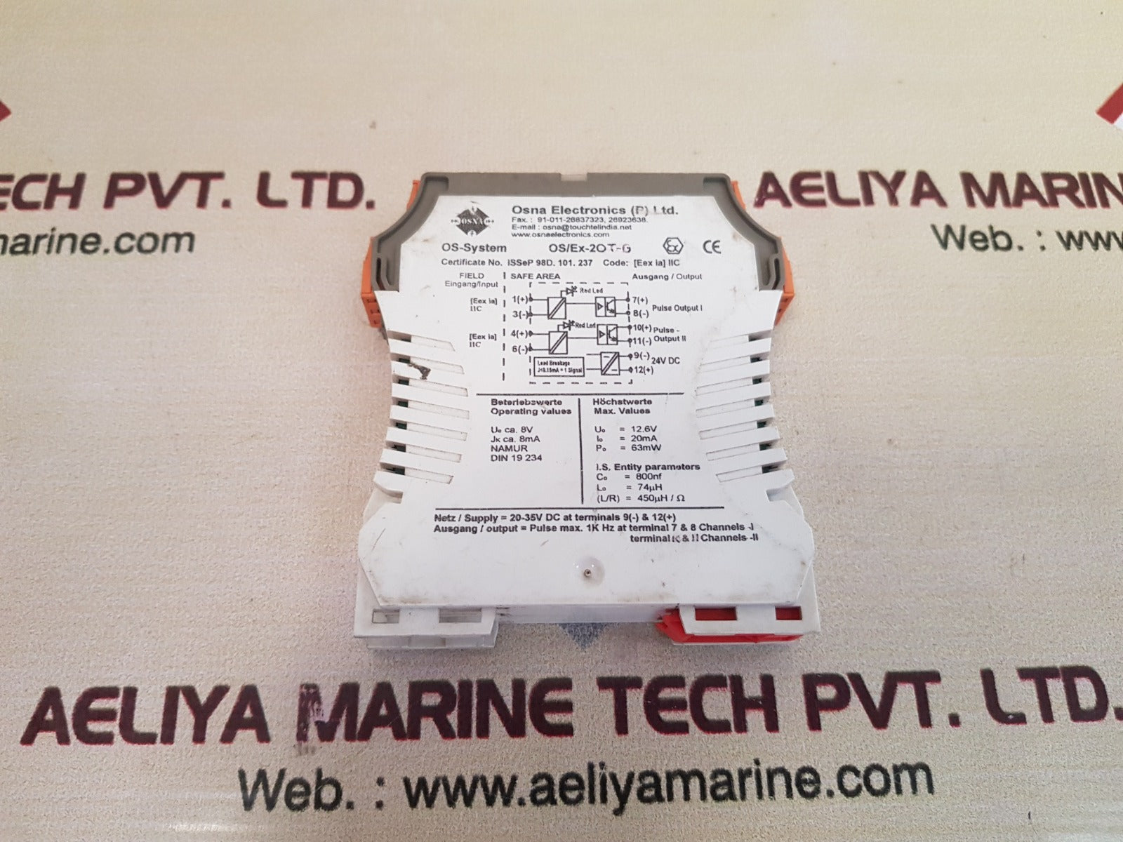 Osna os/ex-2ot-g temperature transmitter 