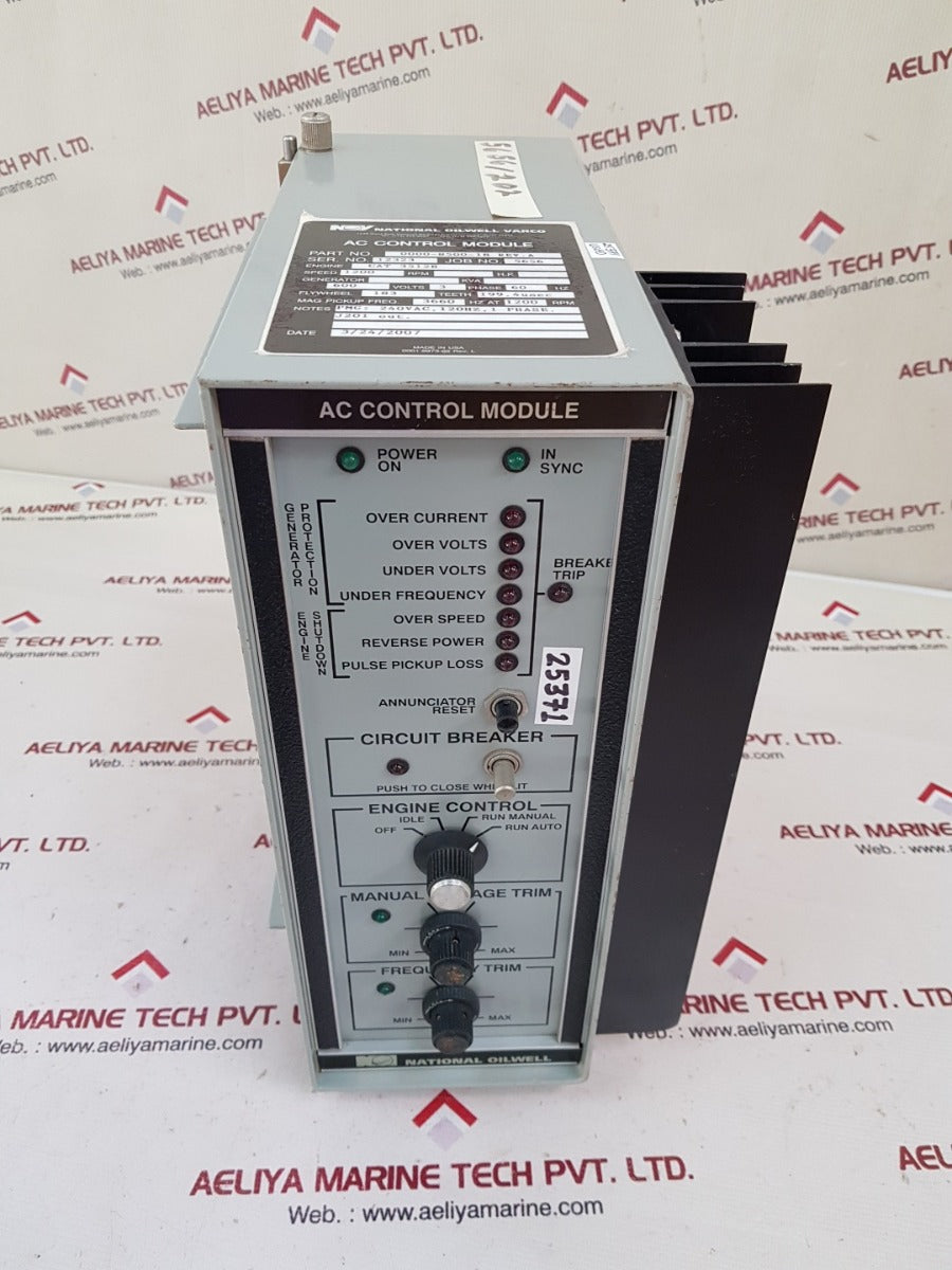National oilwell varco 0000-8500-18 ac control module