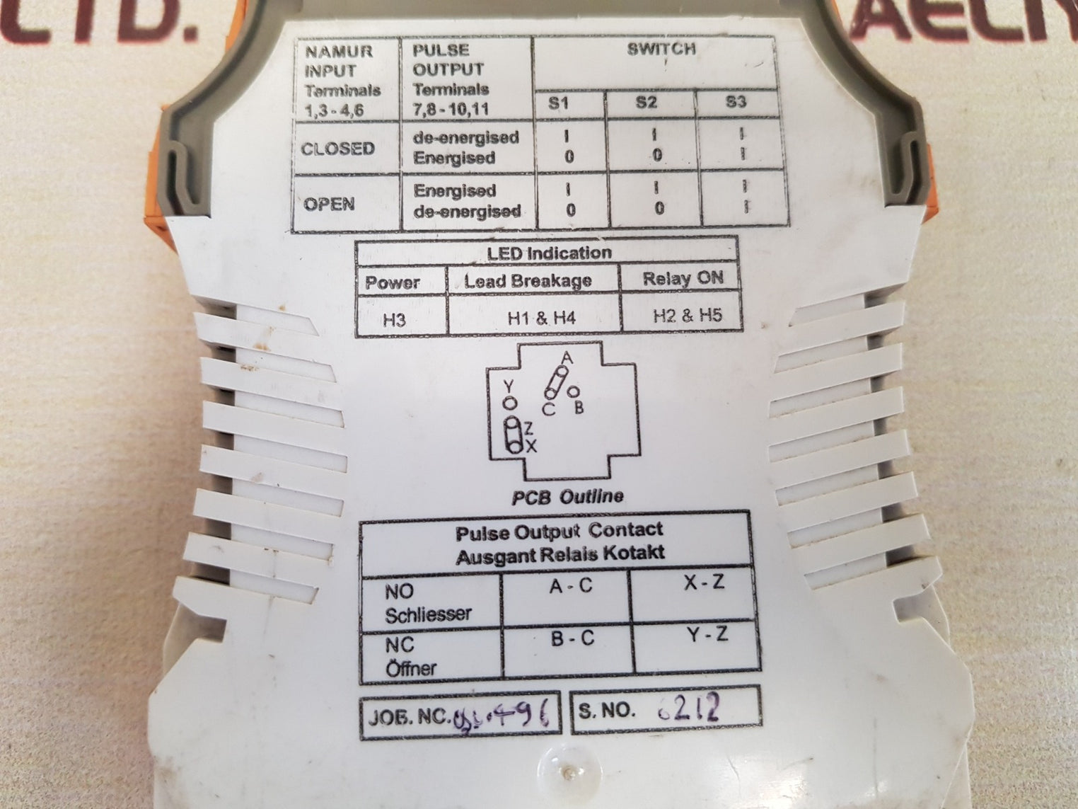Osna os/ex-2ot-g temperature transmitter 