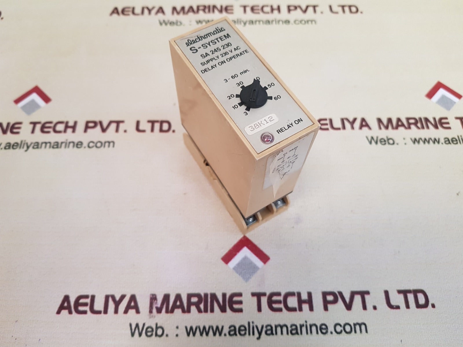 Electromatic s-system sa 245 230 delay on operate 3-60 min