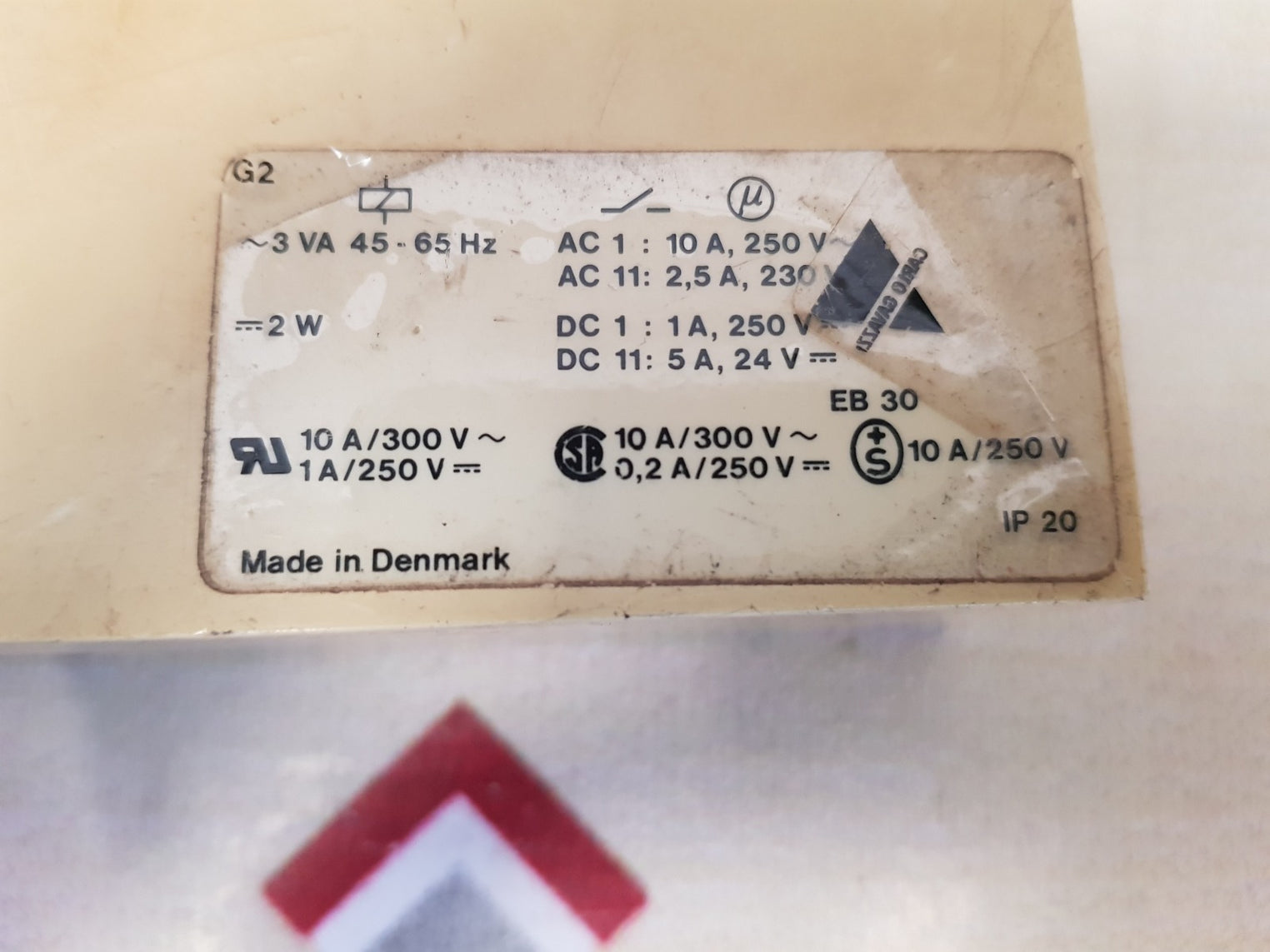 Carlo gavazzi s 1121 156 924 combi timer with base