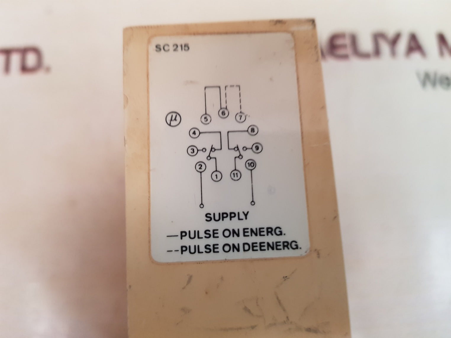 Electromatic s-system sc 215 230 one shot timer