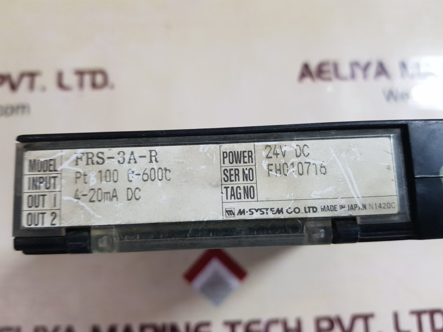 M-system frs-3a-r temperature converter