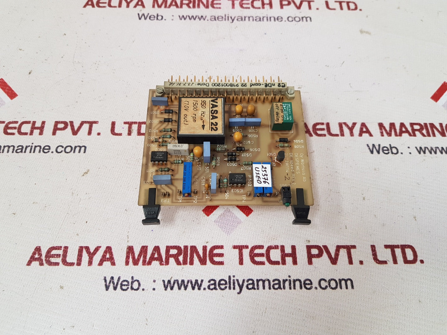 Wartsila c2 nde-card 22.23b001200 pcb card