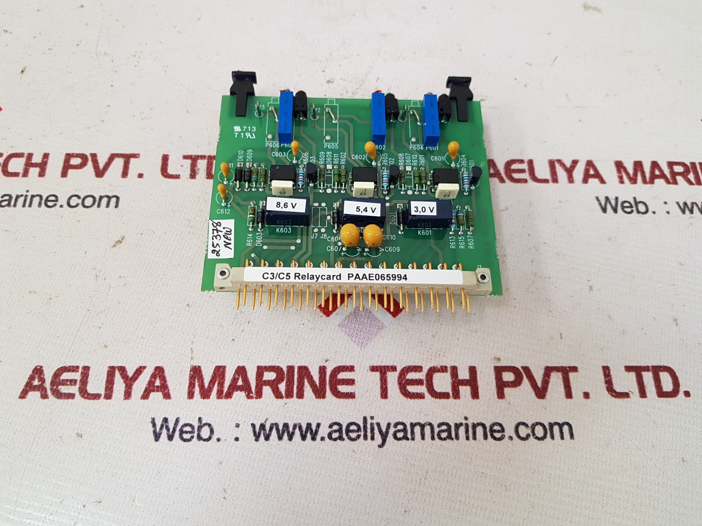 Wartsila c3/c5relay card paae065994 with box