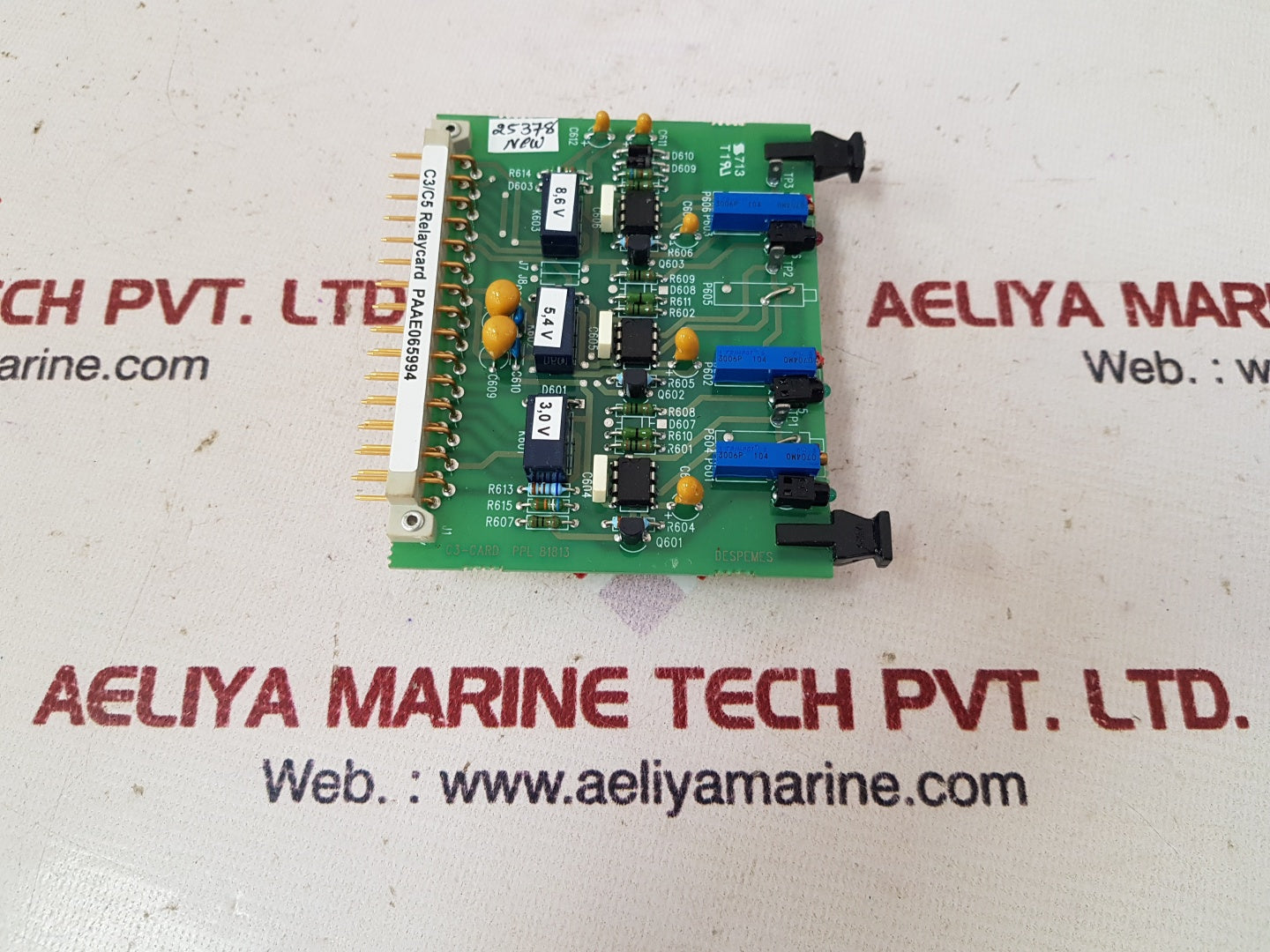 Wartsila c3/c5relay card paae065994 with box