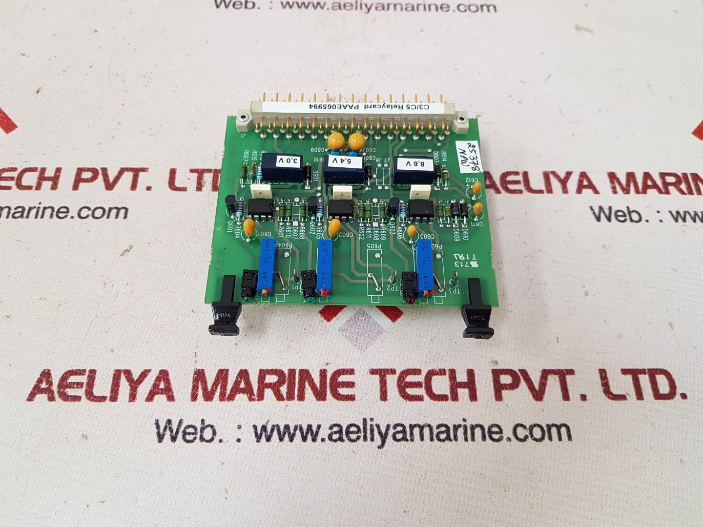 Wartsila c3/c5relay card paae065994 with box