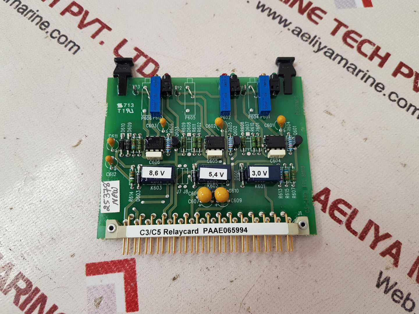 Wartsila c3/c5relay card paae065994 with box