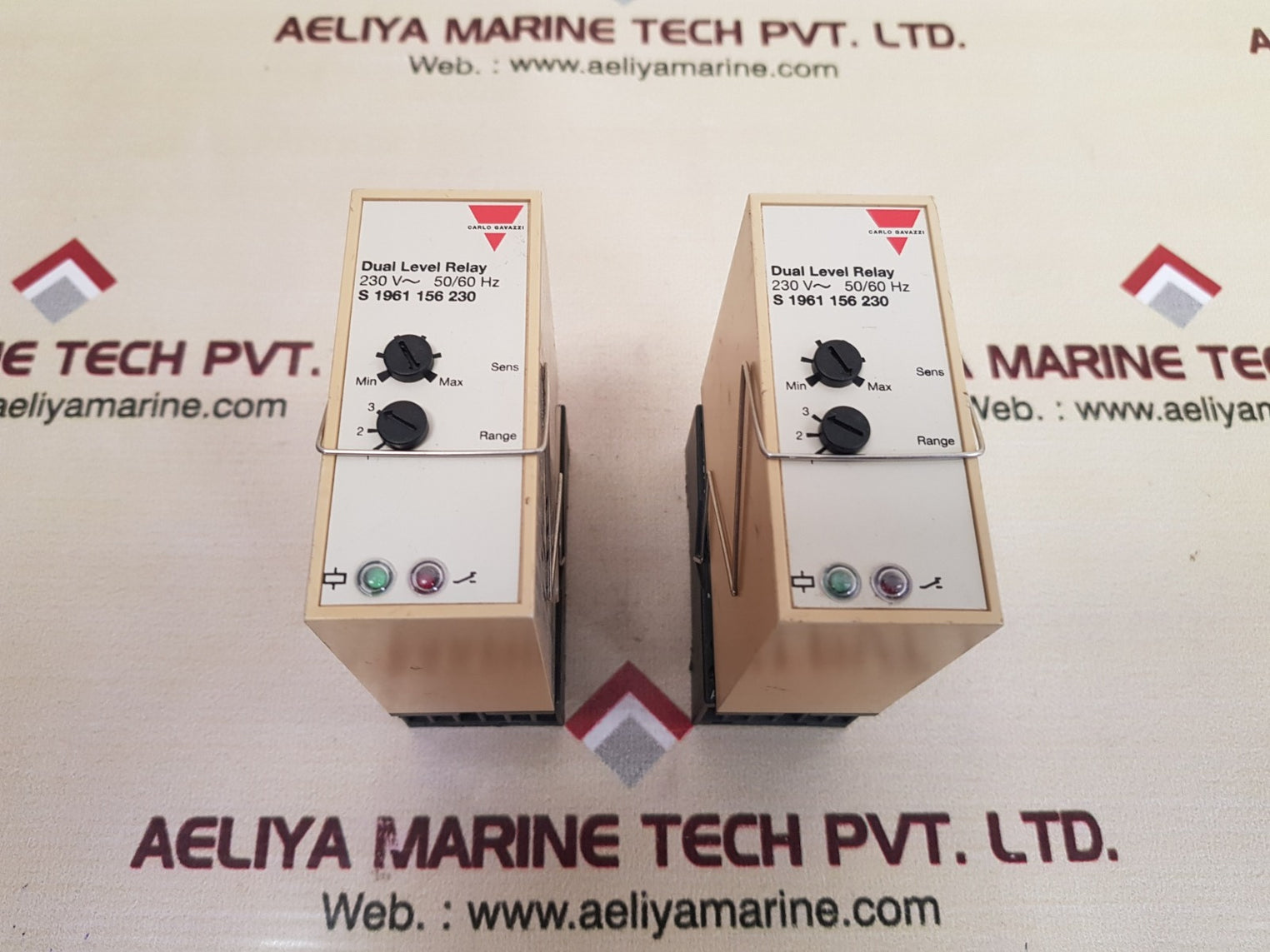 Carlo gavazzi s 1961 156 230 dual level relay