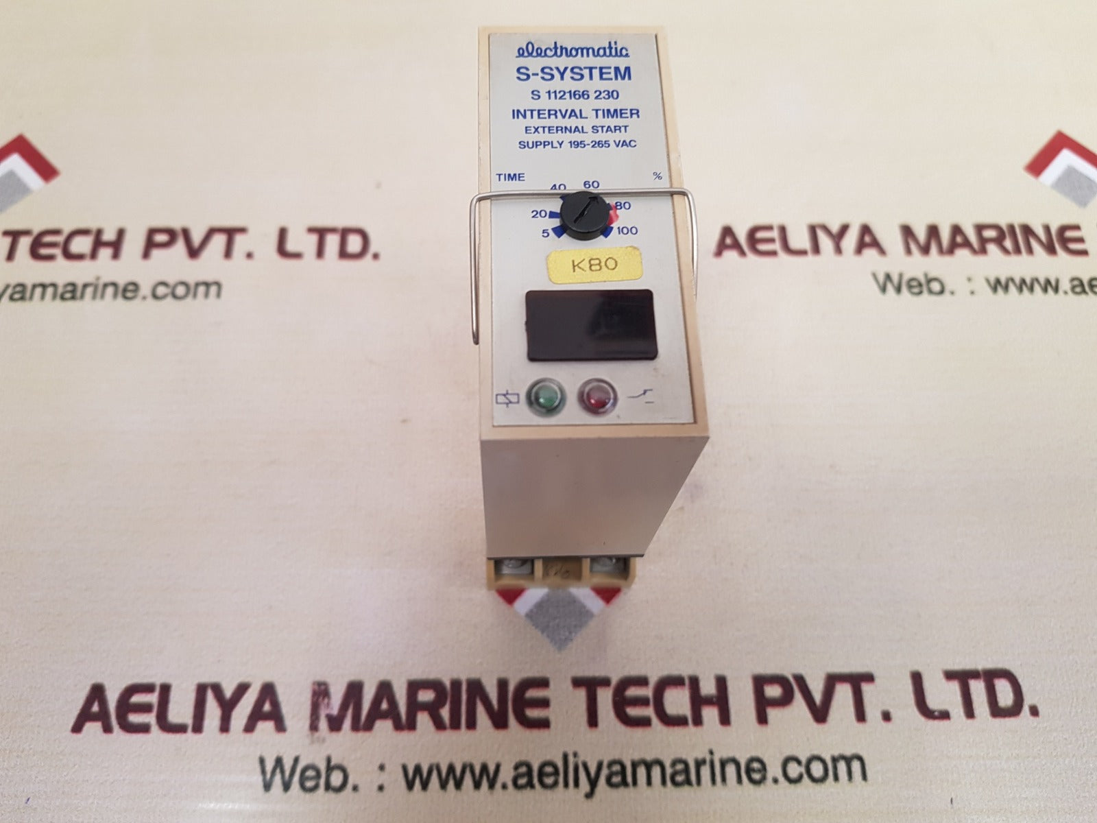 Electromatic s-system s 112166 230 interval timer