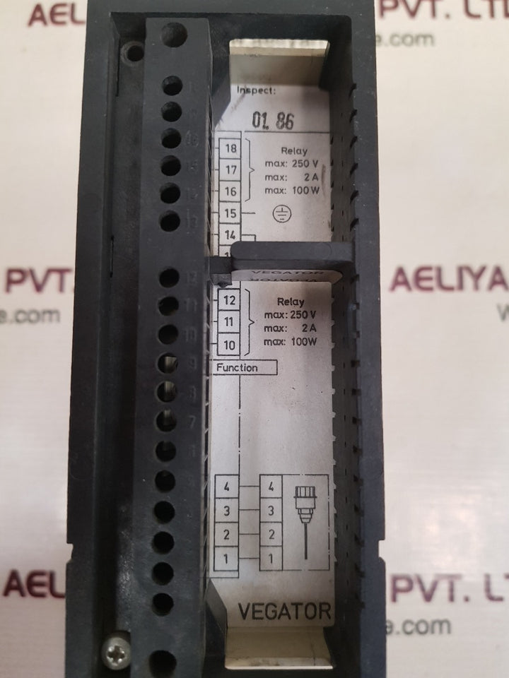 Vegator 420 level limit switch