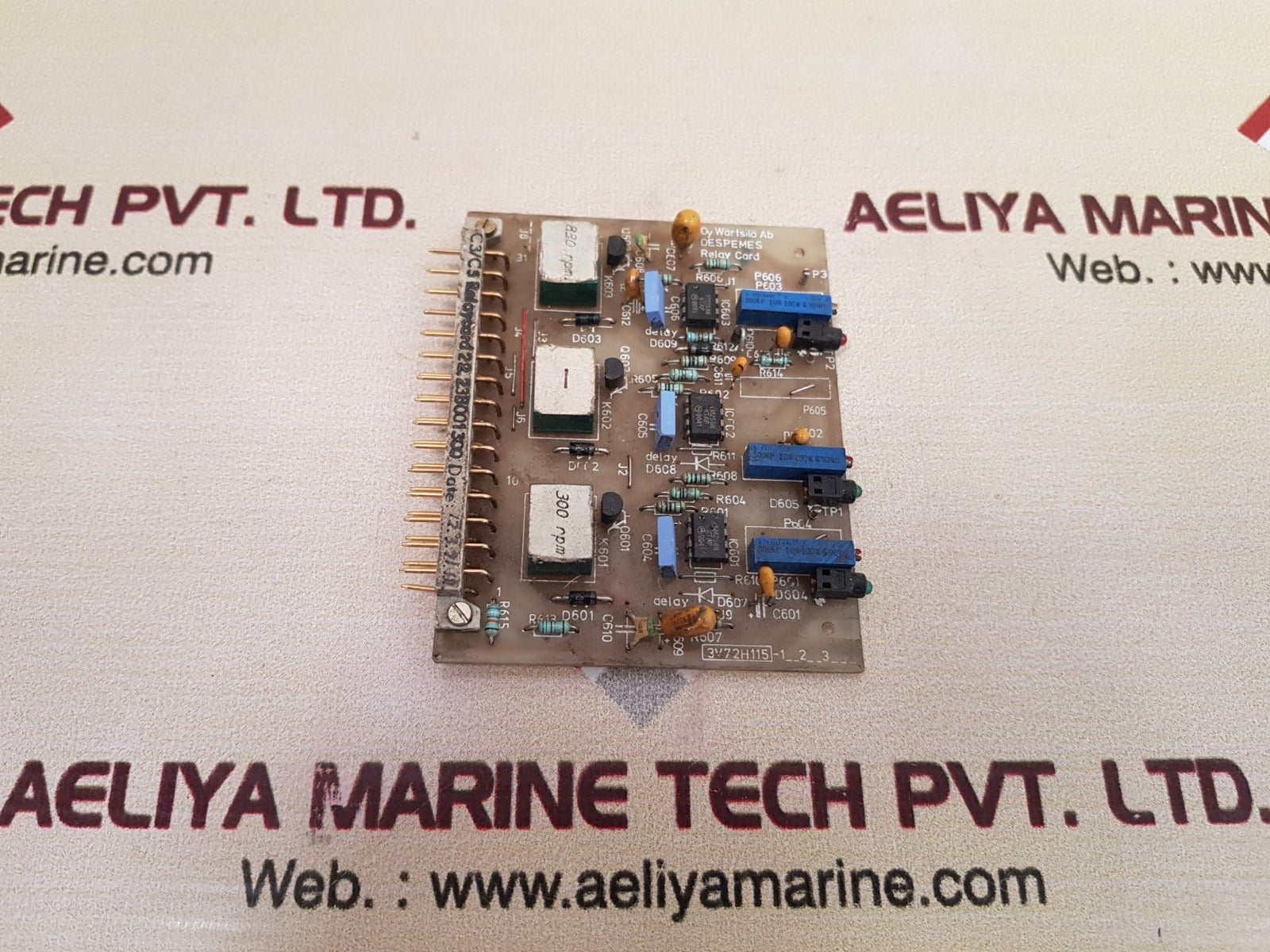 Wartsila c3/c5 relay card 22.23b001300