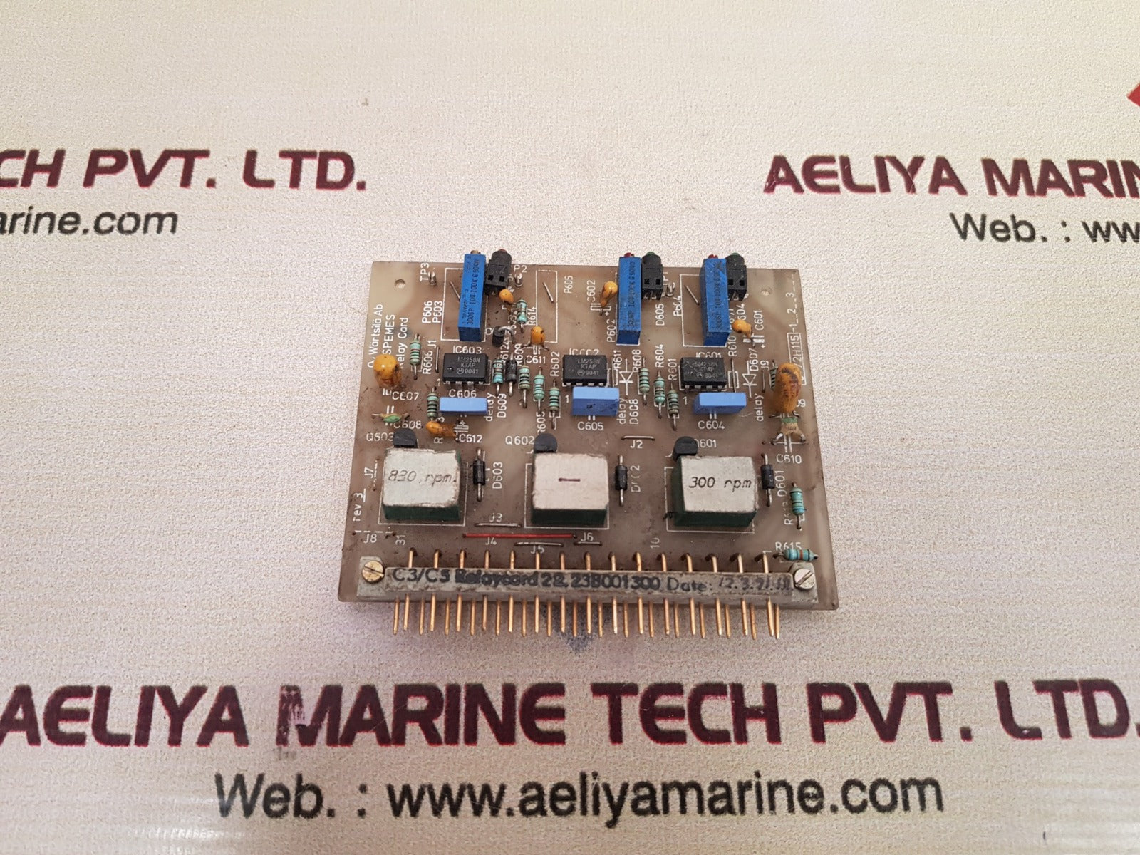 Wartsila c3/c5 relay card 22.23b001300