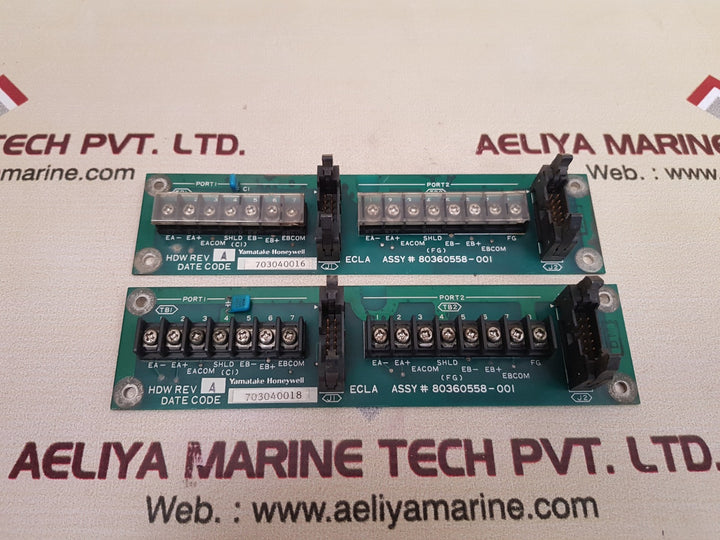 Yamatake honeywell 80360558-001 pcb card