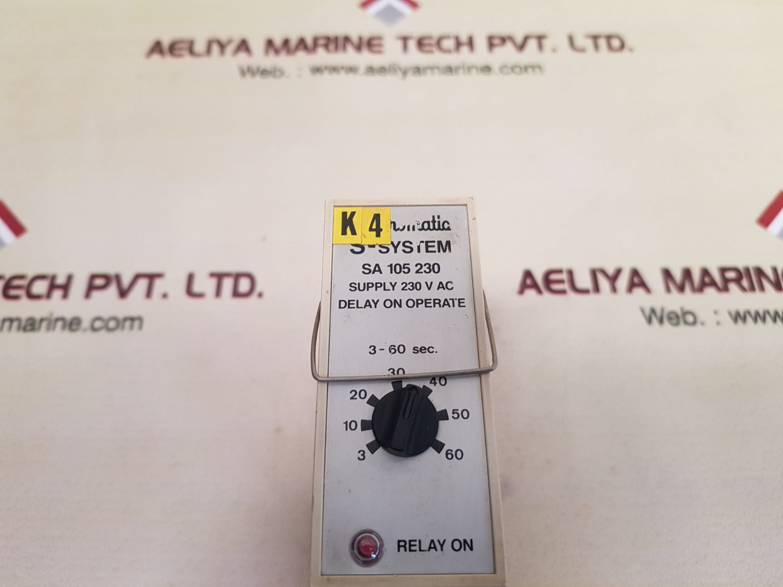 Electromatic s-system sa 105 230 delay on operate 3-60 sec