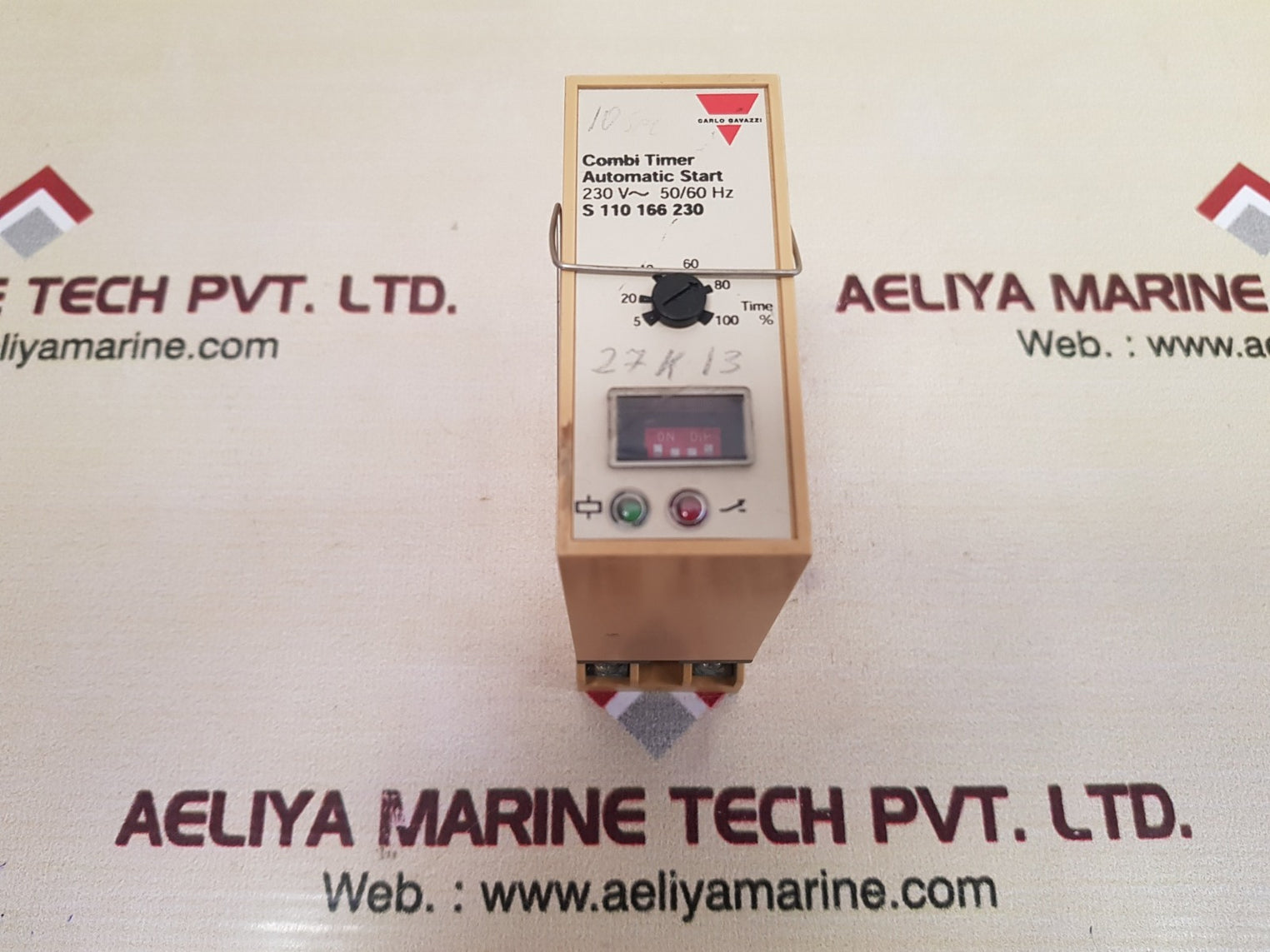 Electromatic carlo gavazzi s 110 166 230 combi timer ip20