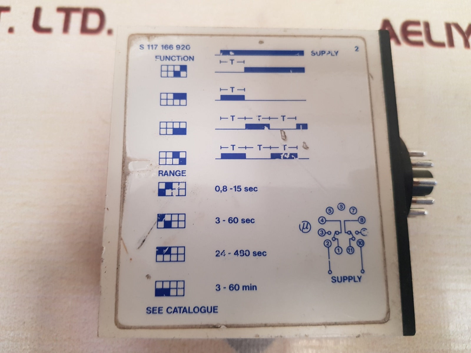 Electromatic s-system s 117 166 920 combi timer automatic start