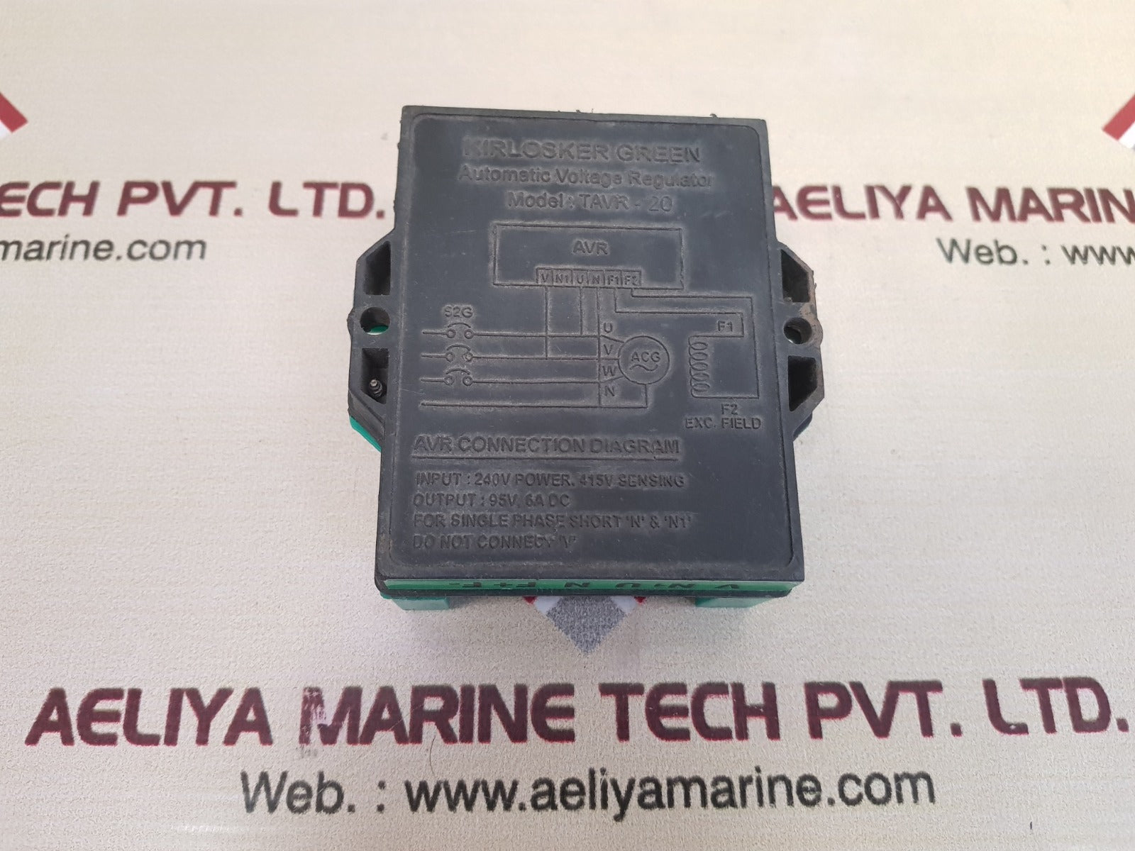Kirlosker green tavr-20 automatic voltage regulator