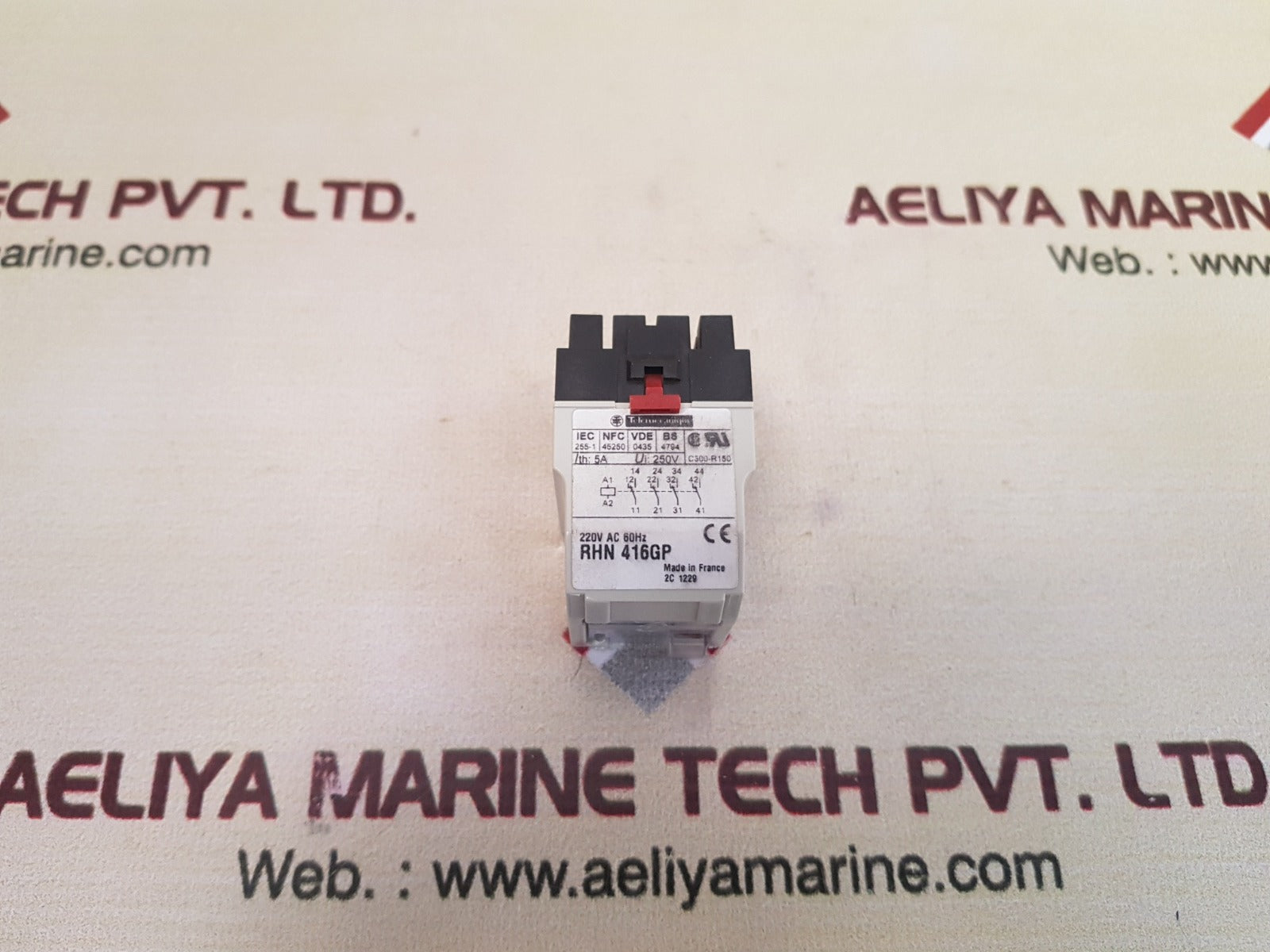 Telemecanique rhn416gp inst-relay