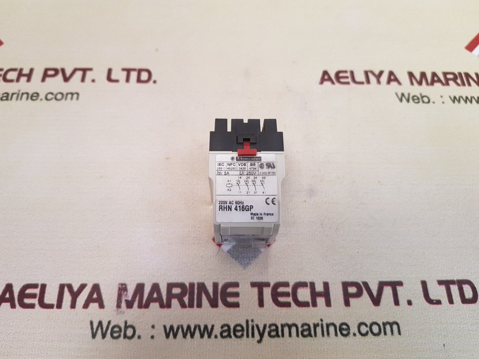 Telemecanique rhn416gp inst-relay