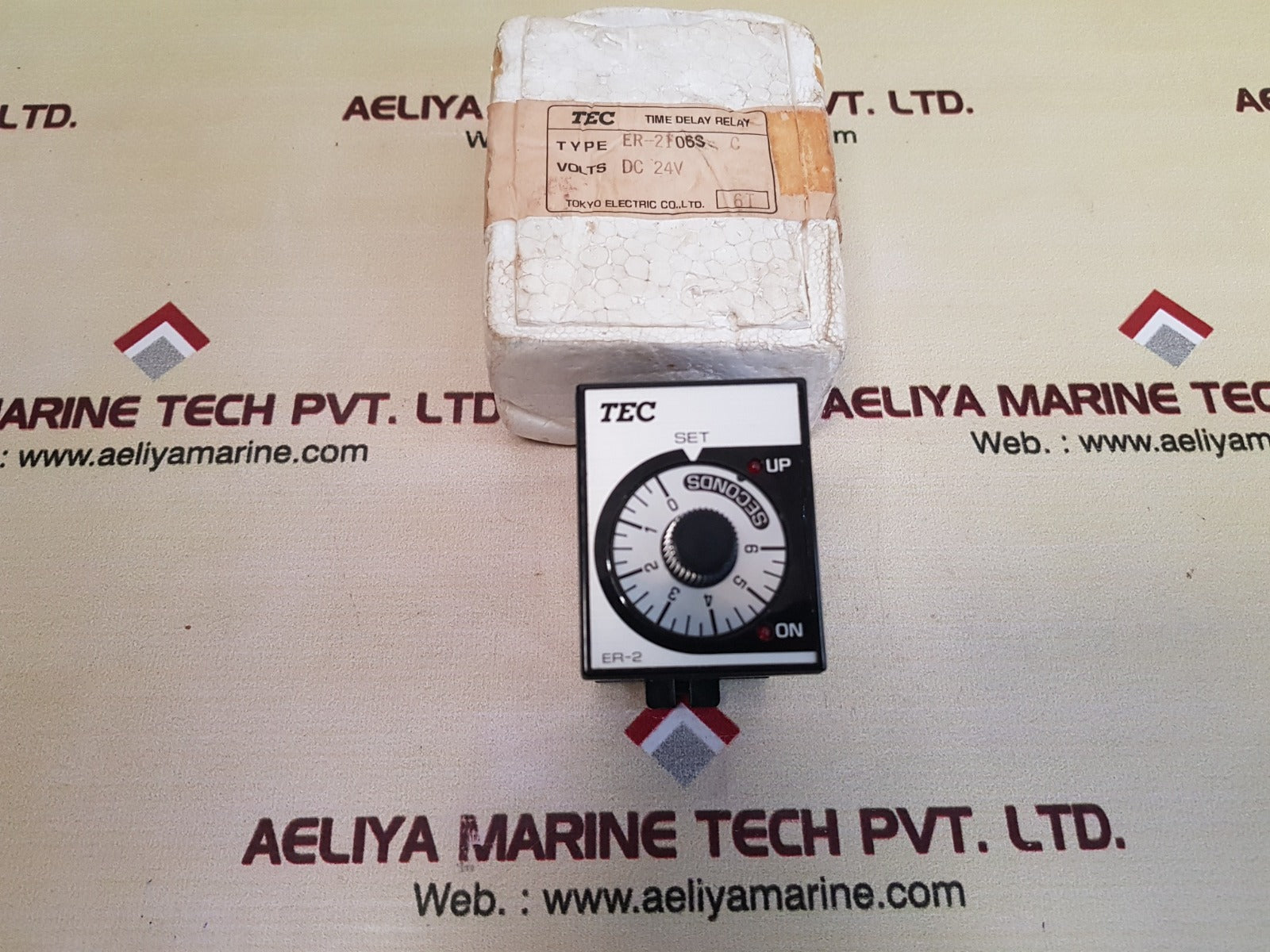 Tec er-2 time delay relay