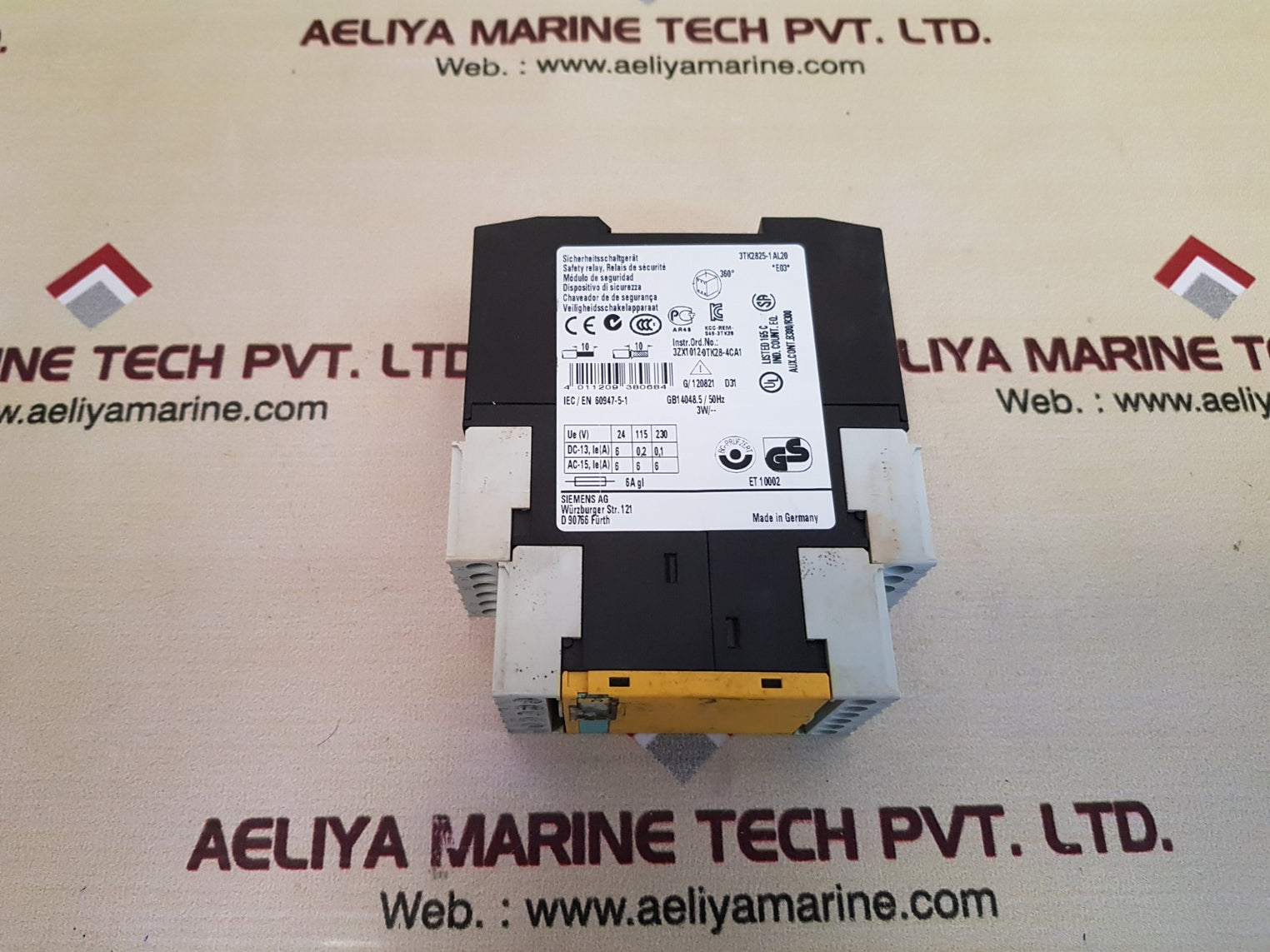 Siemens sirius 3tk28 safety relay 3tk2825-1al20