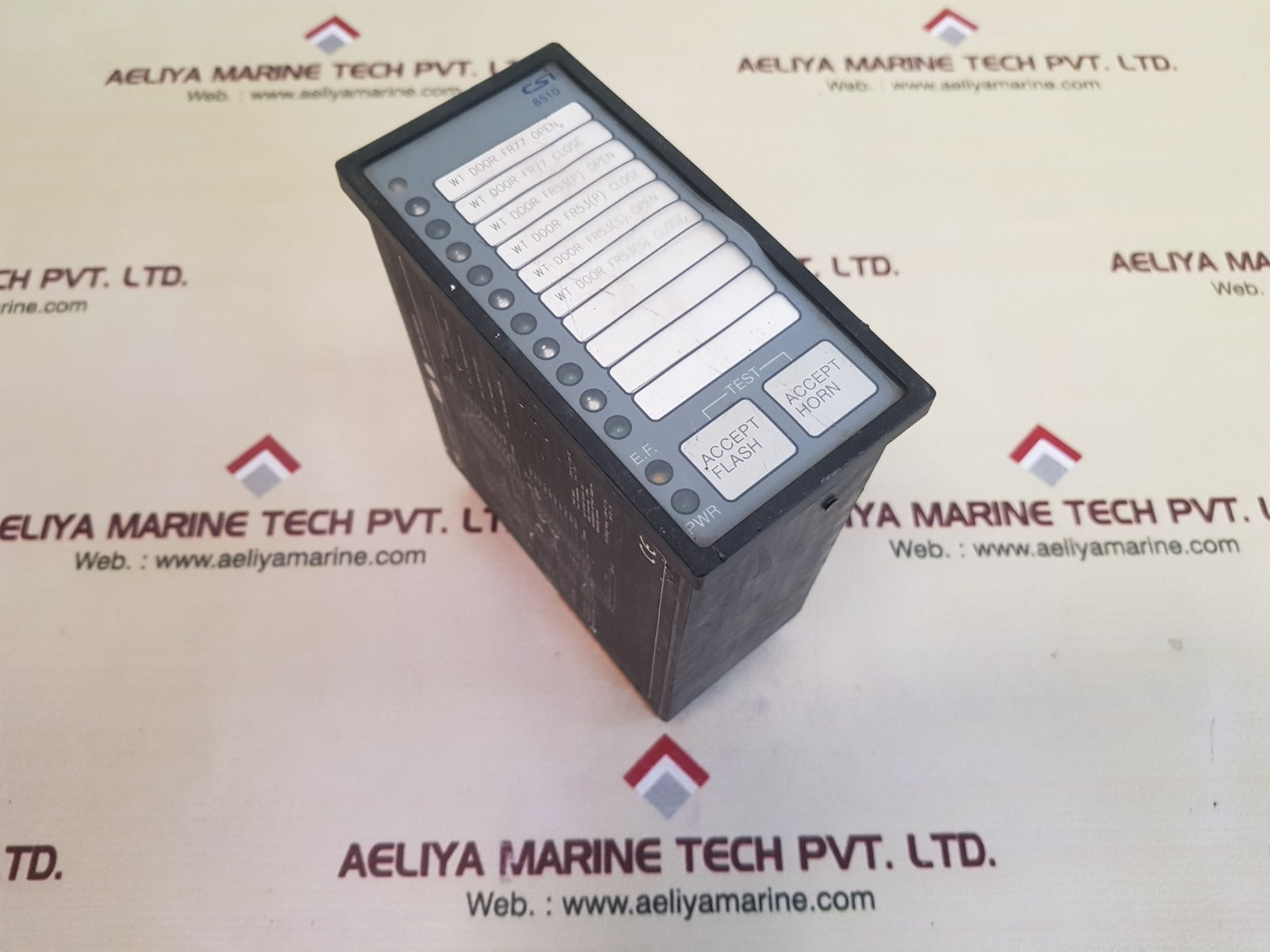 Csi 8510ab/12 alarm annunciator