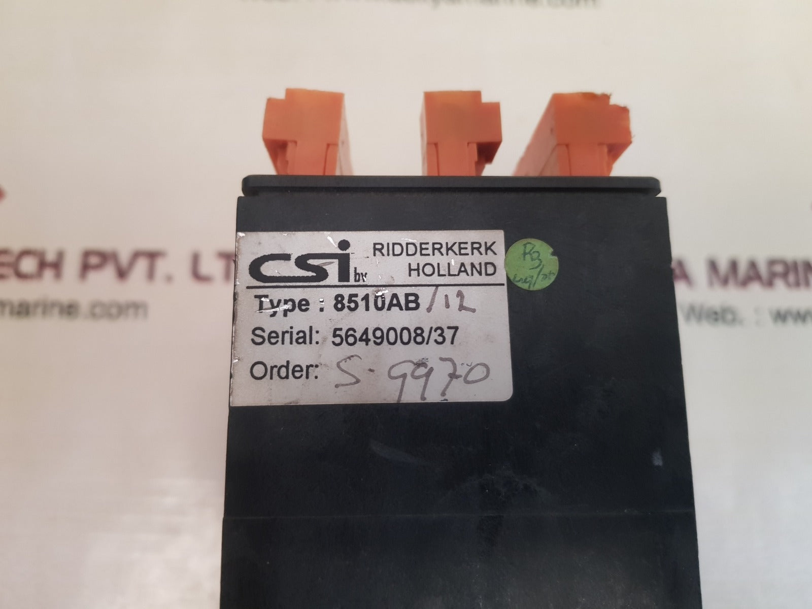 Csi 8510ab/12 alarm annunciator